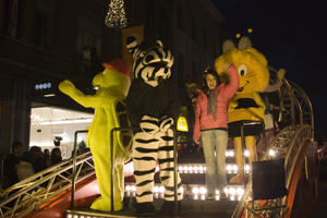 VTM kerstparade 2010